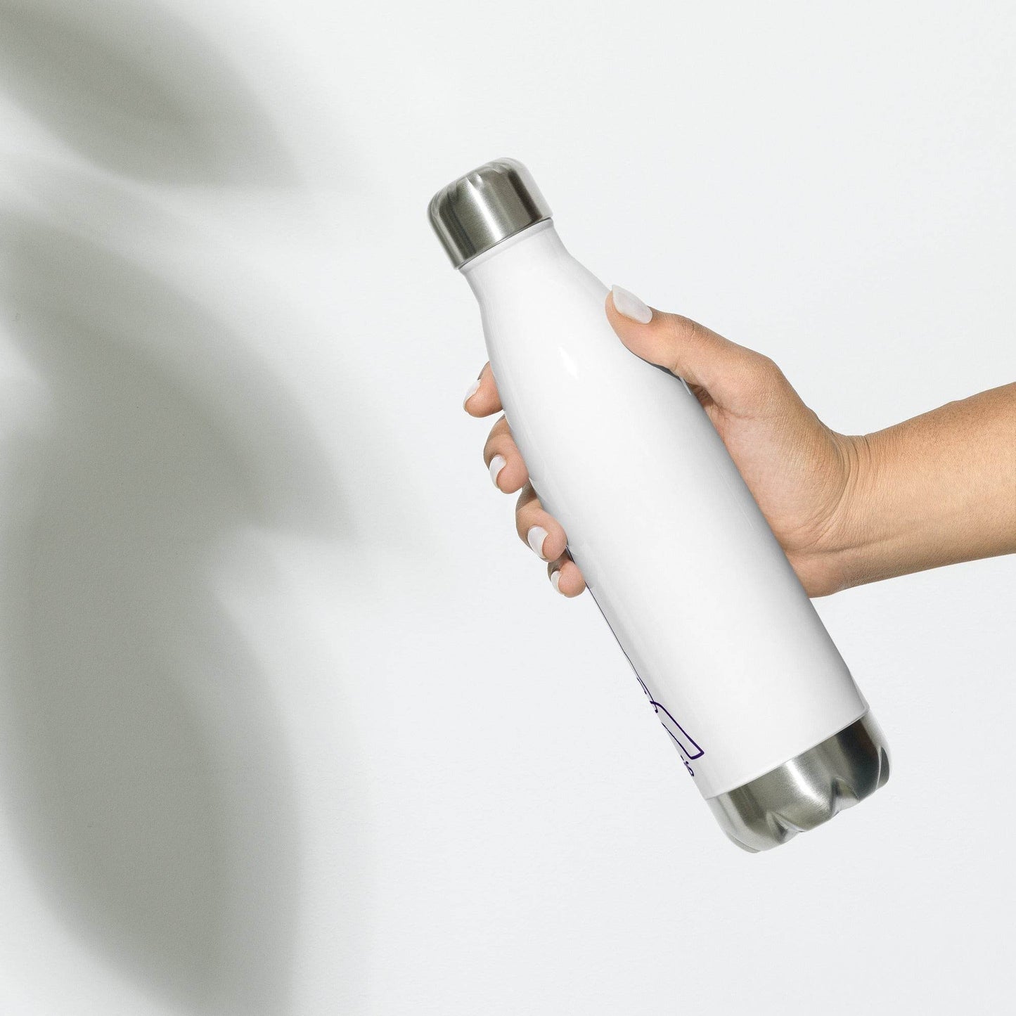 tsgabrielle • Paris - La TourEiffel • Water Bottle • White • Stainless Steel • 17 oz - 500ml - tsgabrielle