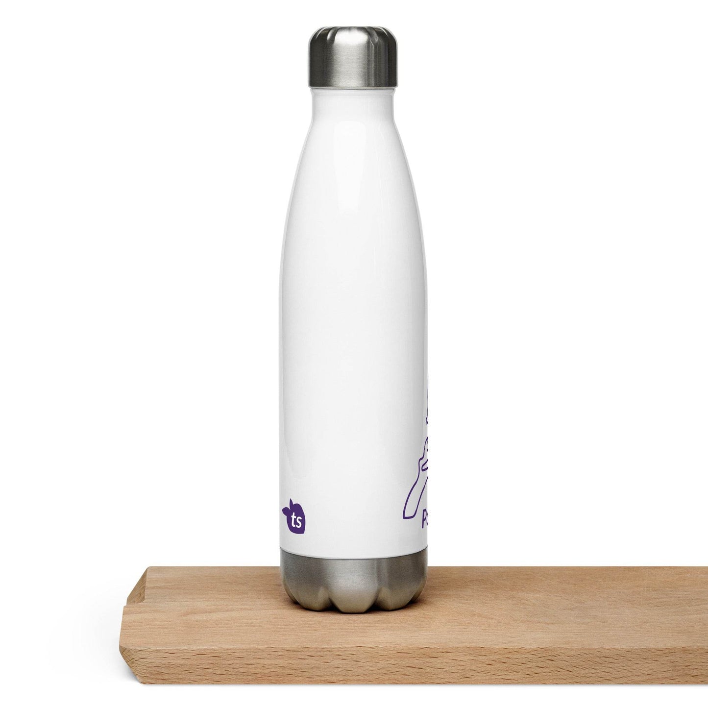 tsgabrielle • Paris - La TourEiffel • Water Bottle • White • Stainless Steel • 17 oz - 500ml - tsgabrielle