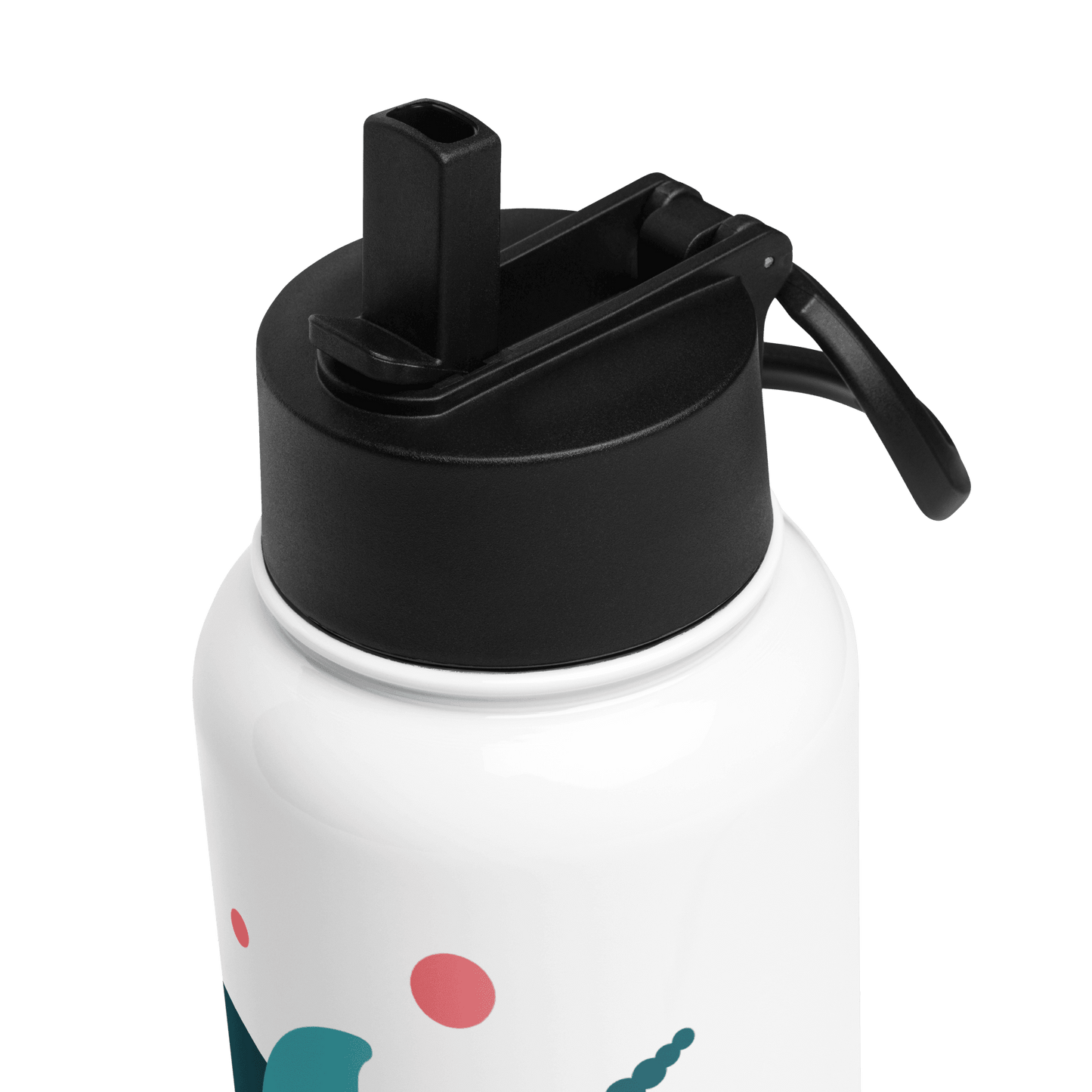 tsgabrielle • Unicorn - Seraphina • Water Bottle with a Straw Lid • 32 oz - tsgabrielle