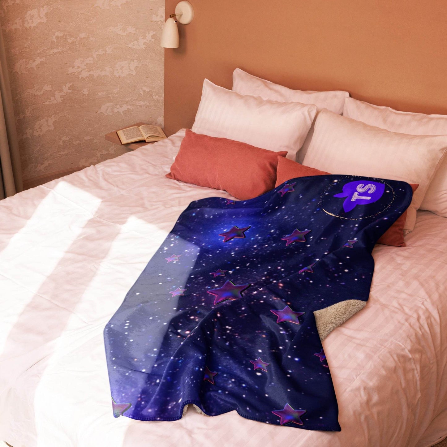 tsgabrielle • Édition Spatiale • Sherpa Blanket • 37″ × 57″ - tsgabrielle