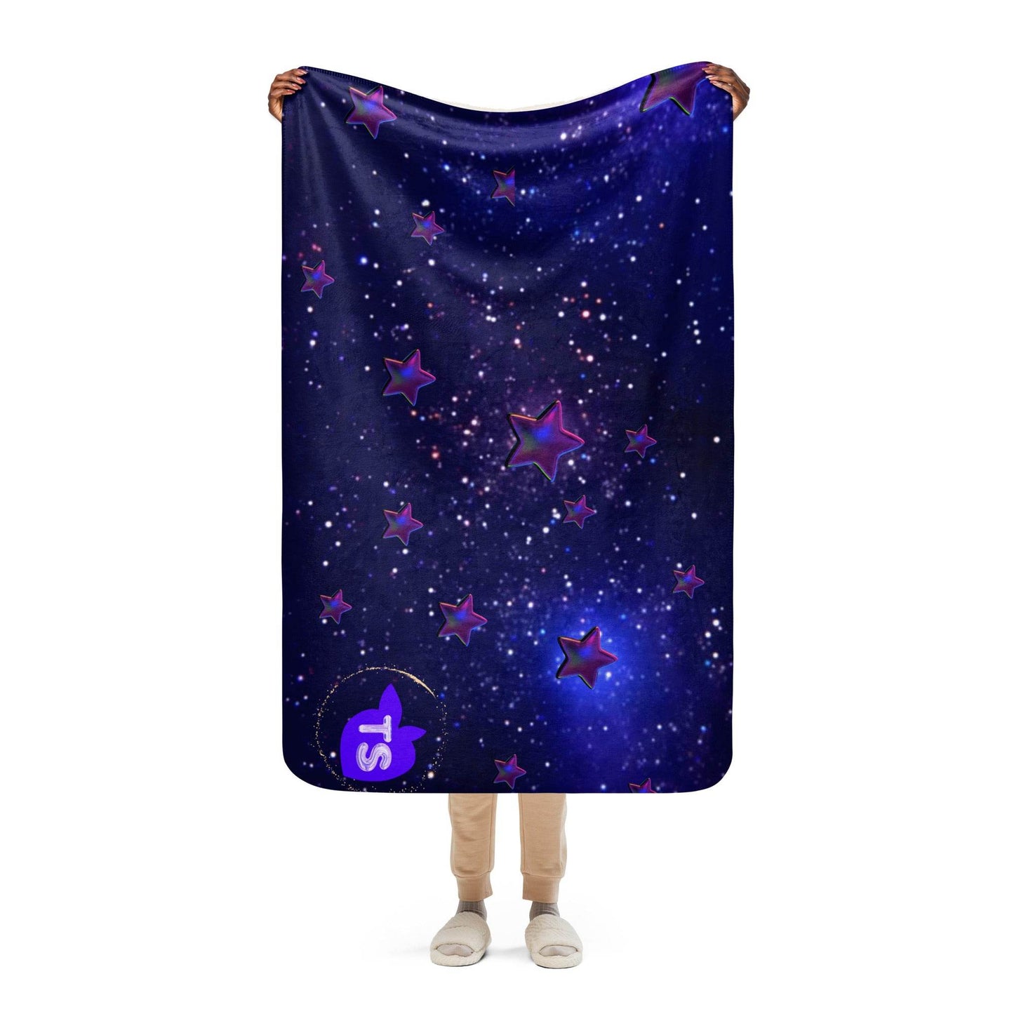 tsgabrielle • Édition Spatiale • Sherpa Blanket • 37″ × 57″ - tsgabrielle