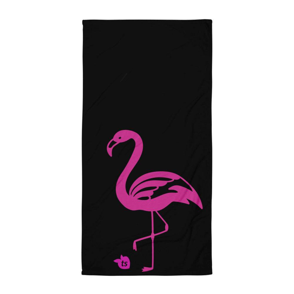 tsgabrielle • Flamant Rose • Towel • 30″ × 60″ - tsgabrielle
