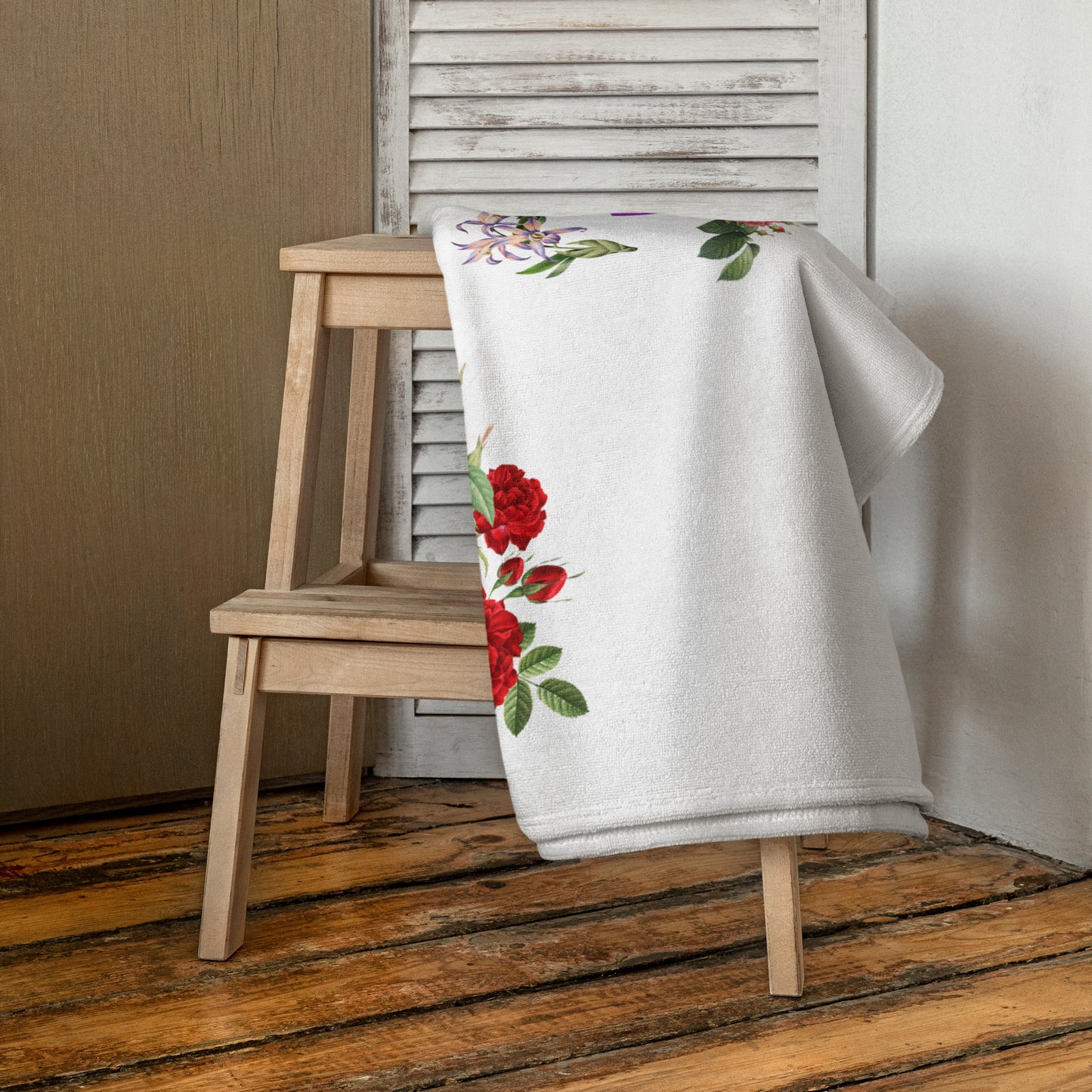 tsgabrielle • TransFLOWer • Bath Towel • 30"x60