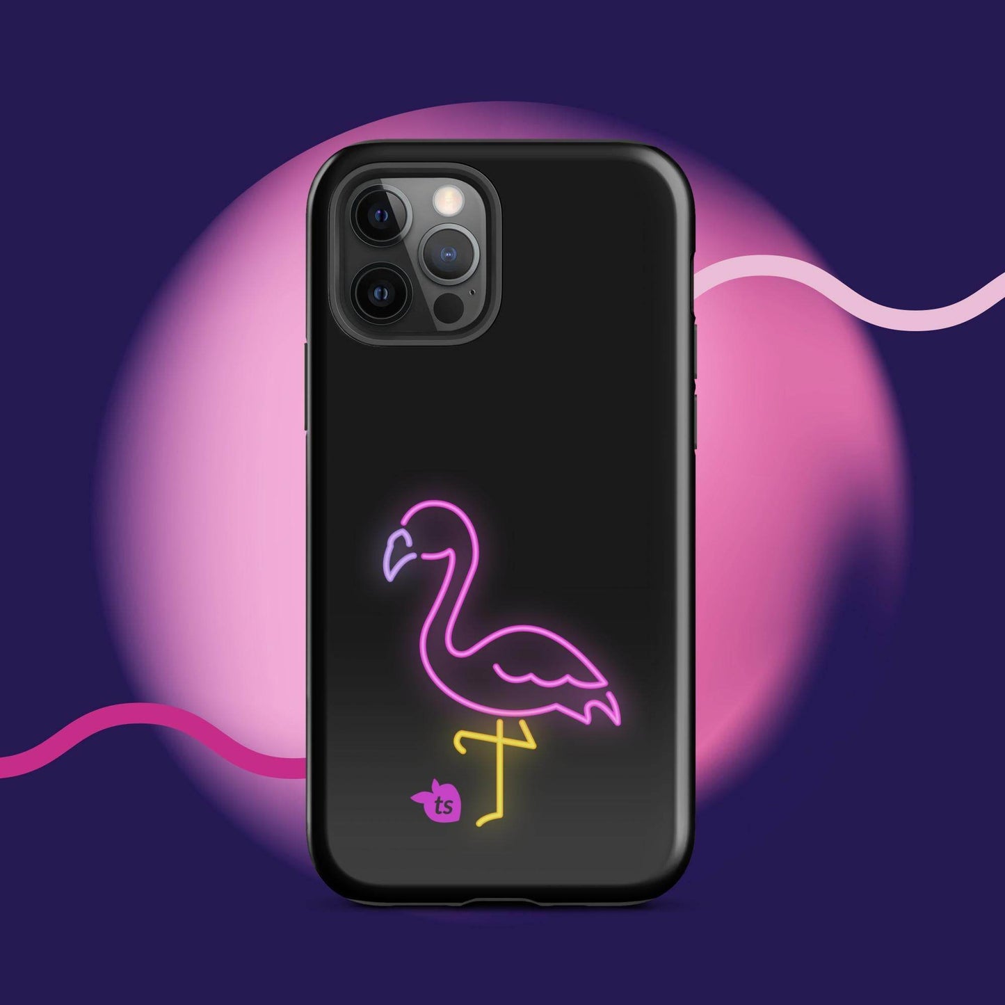 tsgabrielle • Flamant Rose • Tough Case Compatible with iPhone® • Latest Models - tsgabrielle