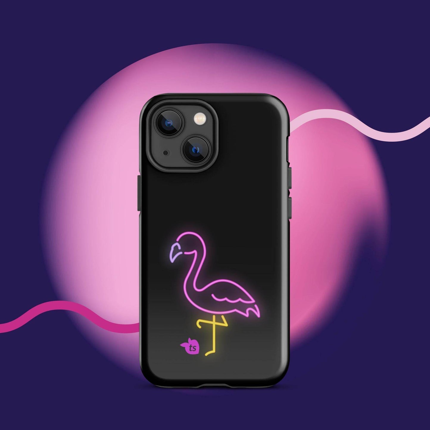 tsgabrielle • Flamant Rose • Tough Case Compatible with iPhone® • Latest Models - tsgabrielle