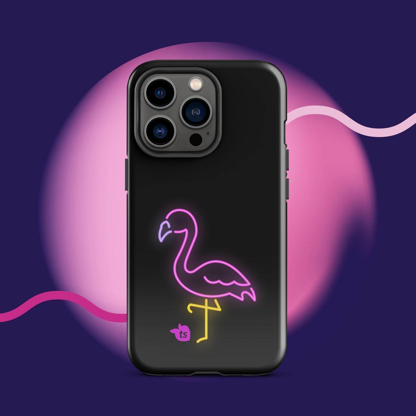 tsgabrielle • Flamant Rose • Tough Case Compatible with iPhone® • Latest Models - tsgabrielle