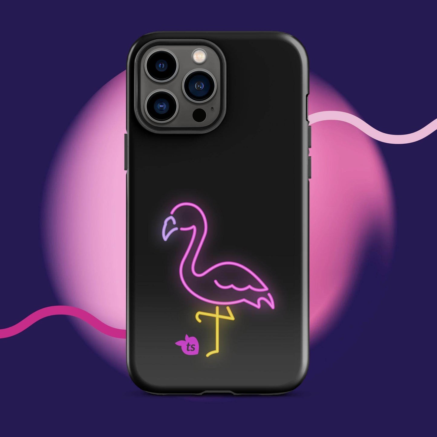 tsgabrielle • Flamant Rose • Tough Case Compatible with iPhone® • Latest Models - tsgabrielle