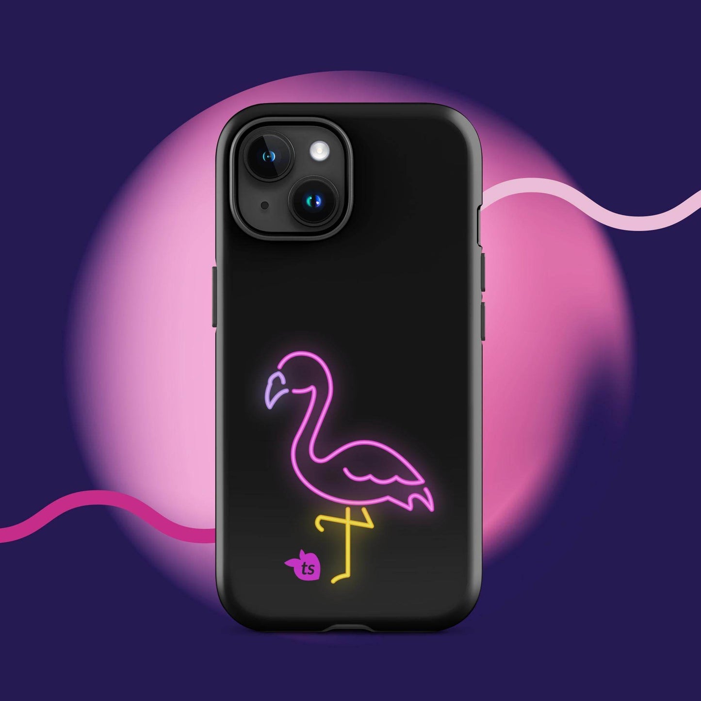 tsgabrielle • Flamant Rose • Tough Case Compatible with iPhone® • Latest Models - tsgabrielle