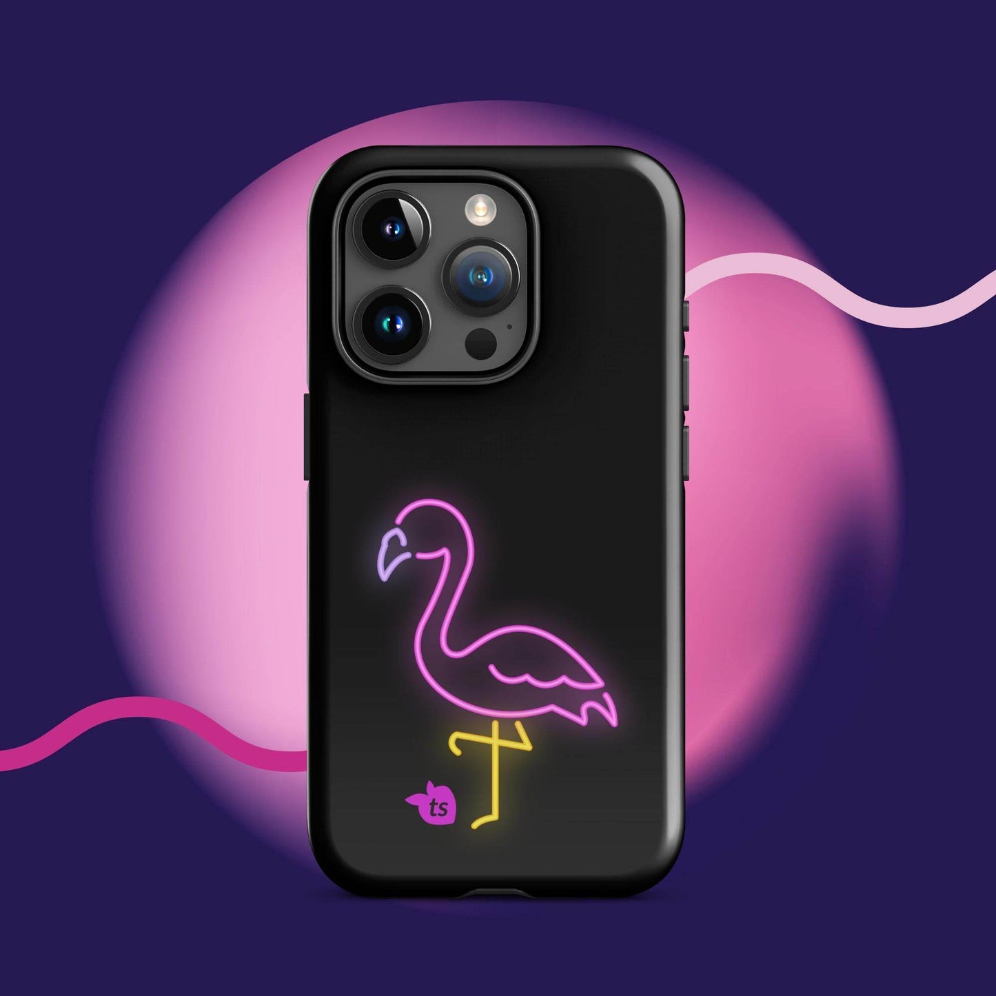 tsgabrielle • Flamant Rose • Tough Case Compatible with iPhone® • Latest Models - tsgabrielle