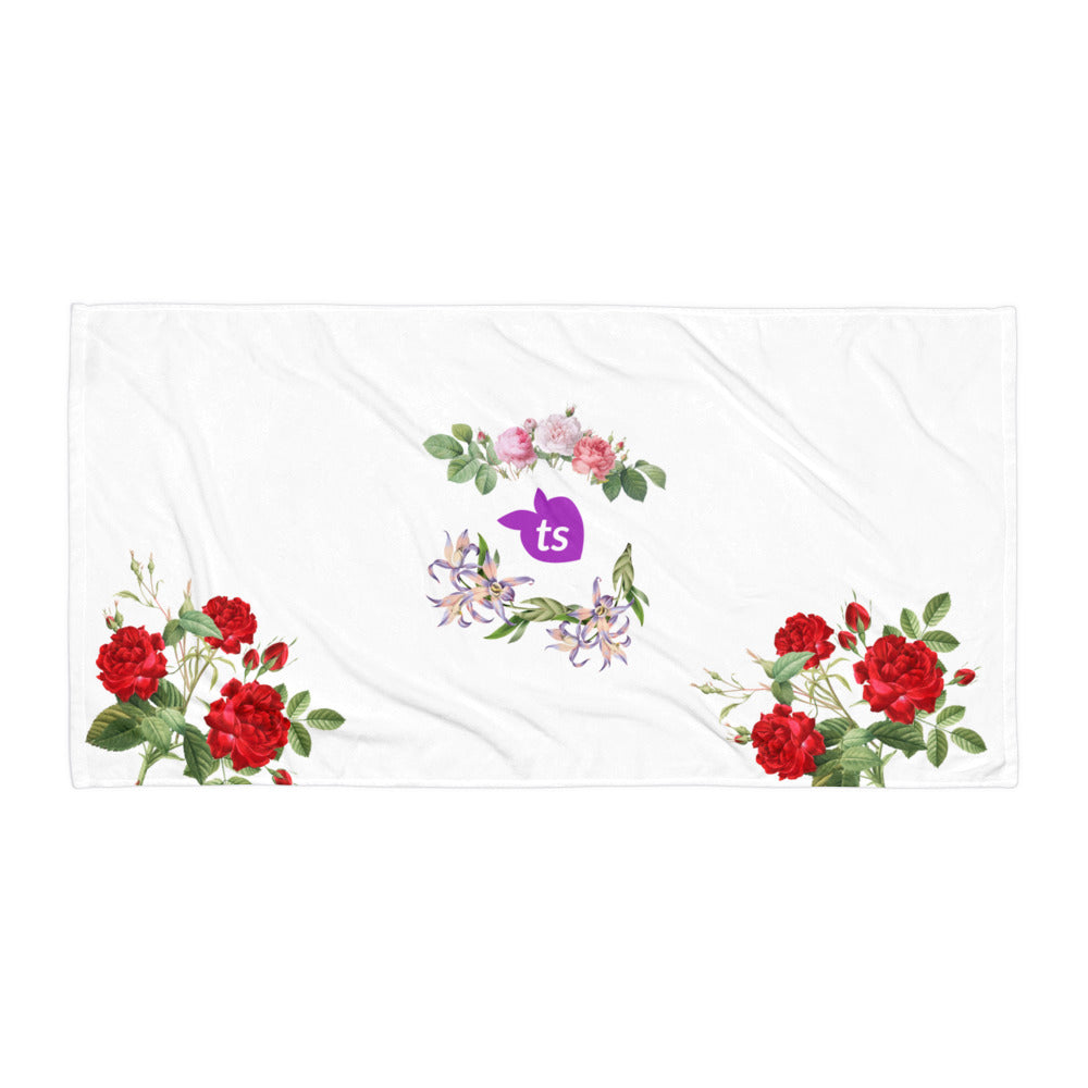 tsgabrielle • TransFLOWer • Bath Towel • 30"x60