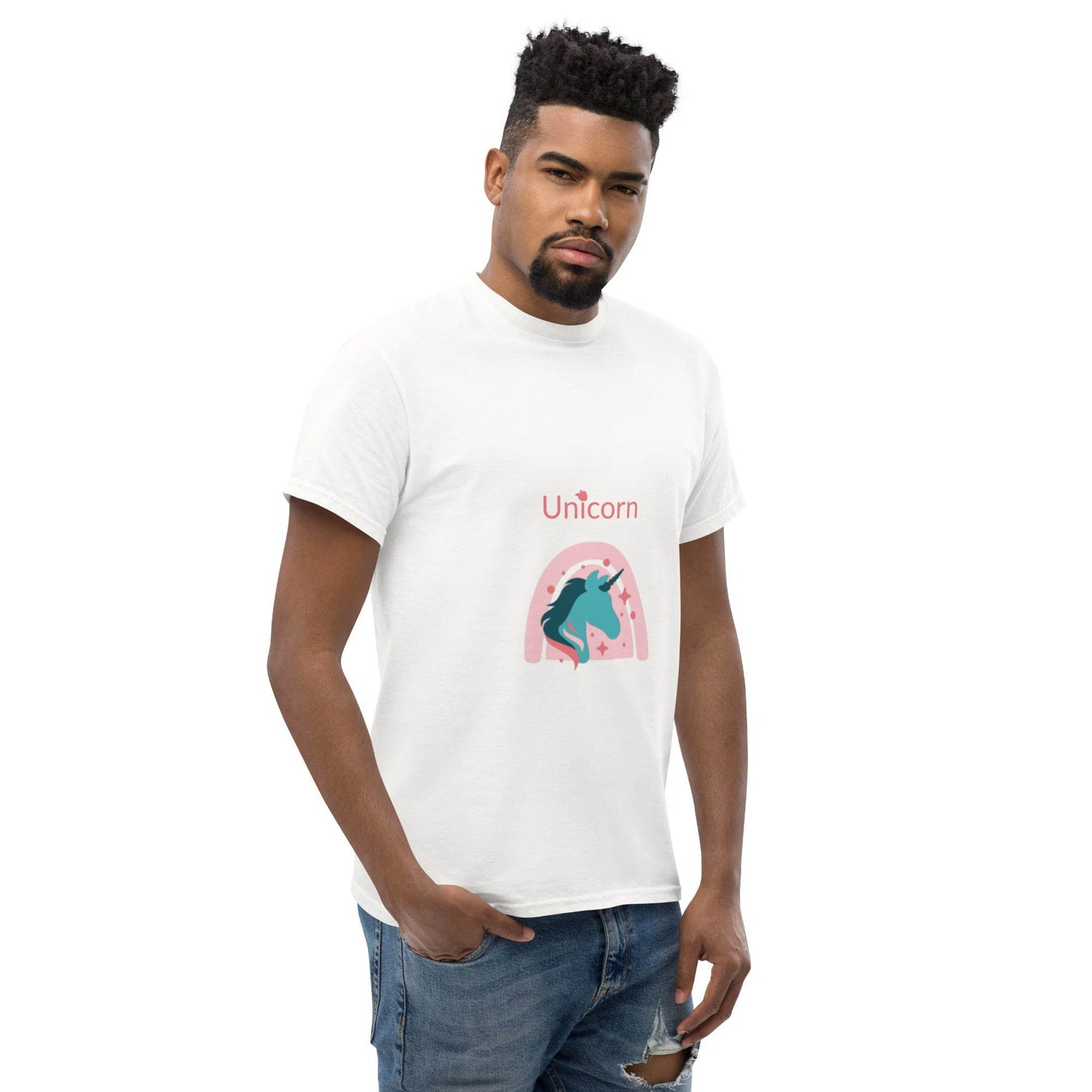tsgabrielle • Men's • Unicorn - Seraphina • Classic Tee • White - tsgabrielle