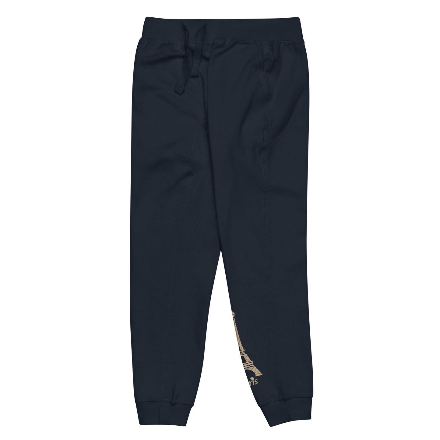 tsgabrielle • Men's • Paris - La Tour Eiffel • Fleece Sweatpants • Navy Blue - tsgabrielle