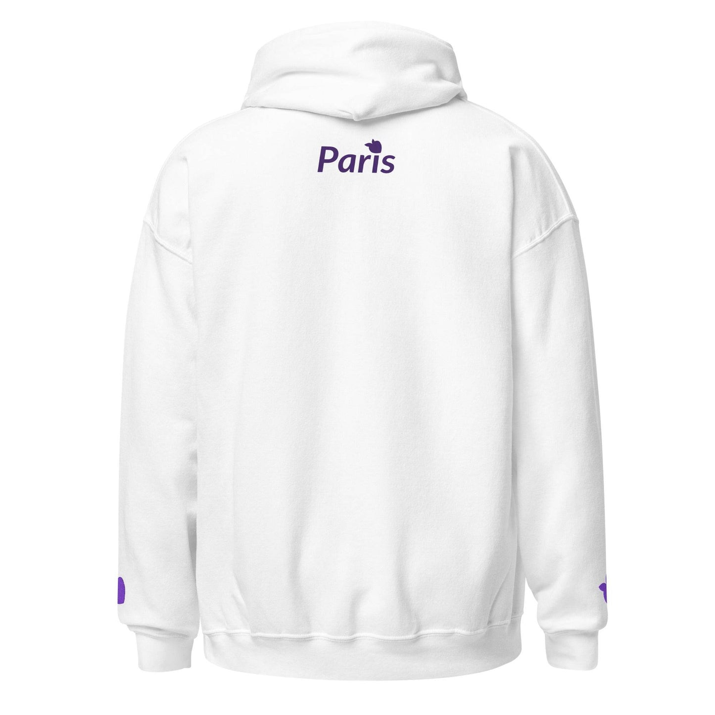 tsgabrielle • Men's • Paris - Arc de Triomphe • Hoodie • White - tsgabrielle