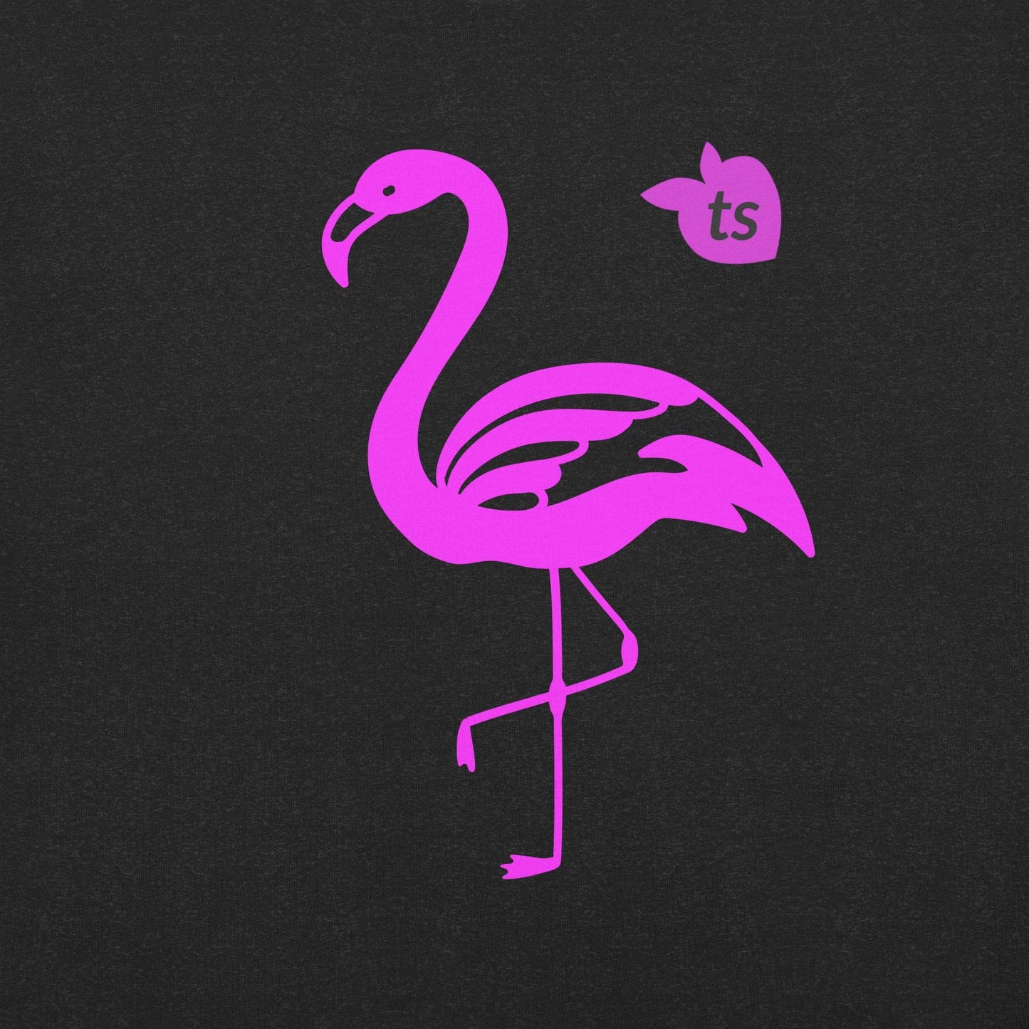 tsgabrielle • Men’s • Flamant Rose • T-Shirt • Black - tsgabrielle