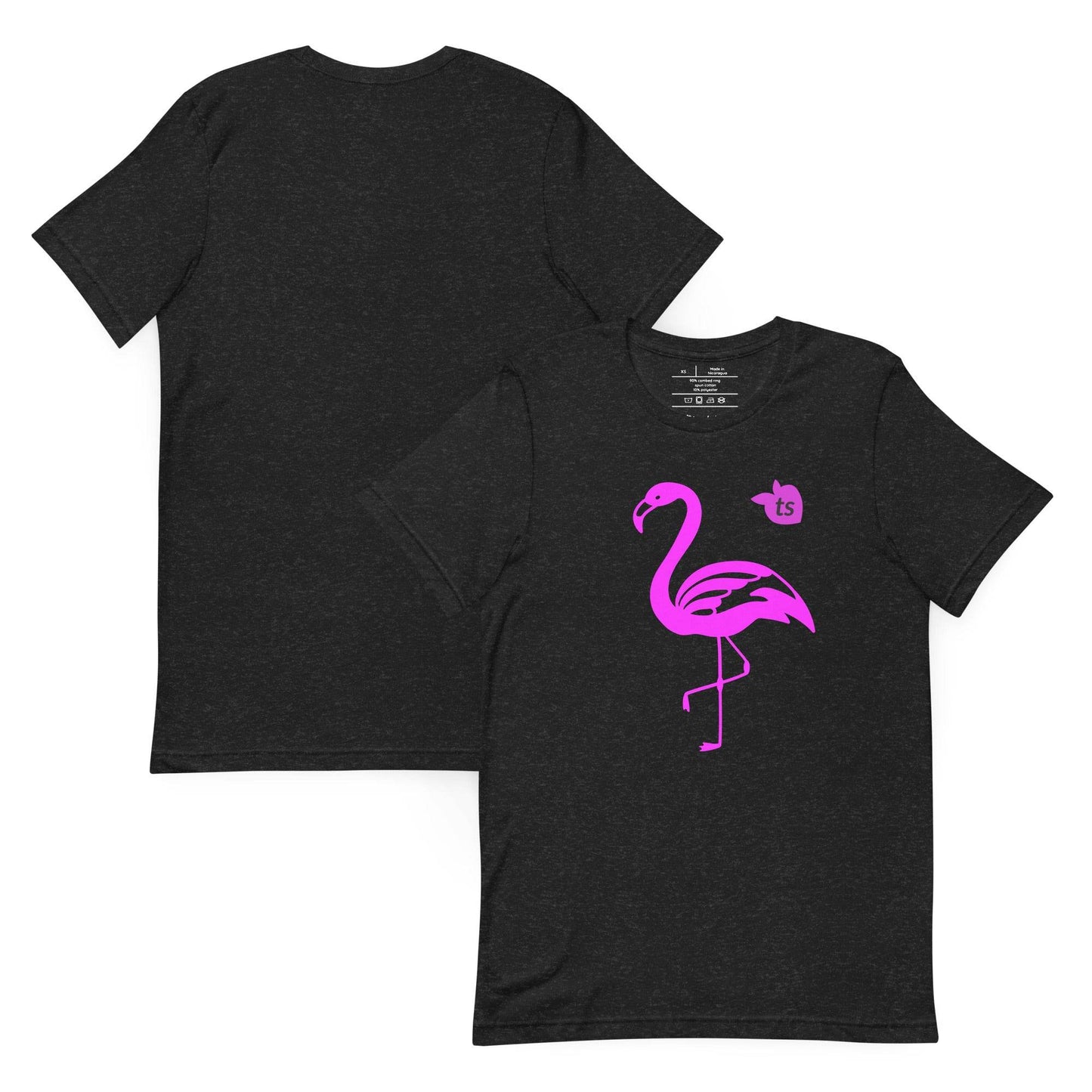 tsgabrielle • Men’s • Flamant Rose • T-Shirt • Black - tsgabrielle