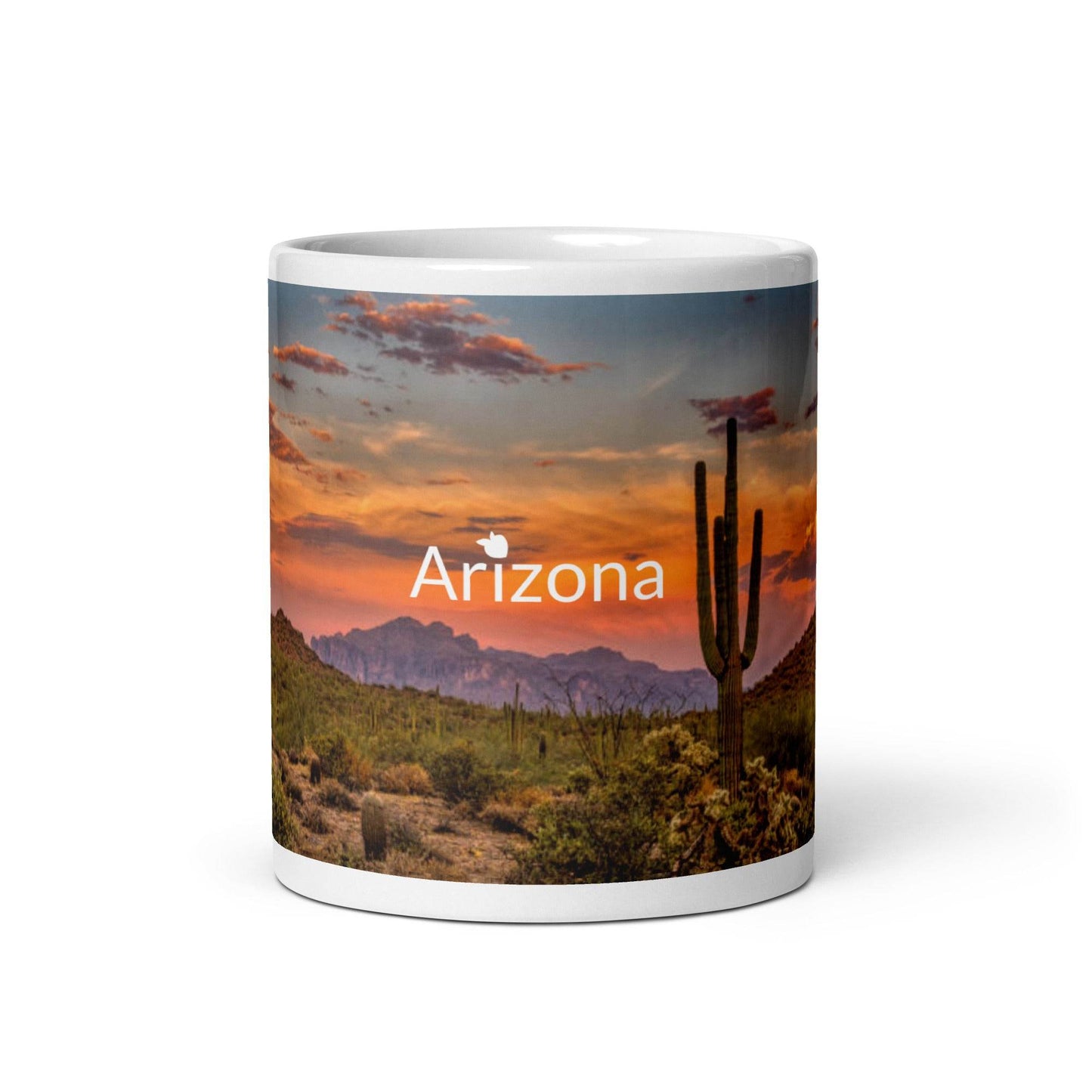 tsgabrielle • Arizona - Cactus • Glossy Mug • 11 oz - tsgabrielle