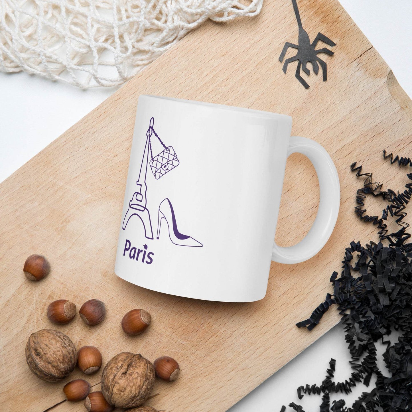 tsgabrielle • Paris - La Tour Eiffel • Glossy Mug • White - tsgabrielle