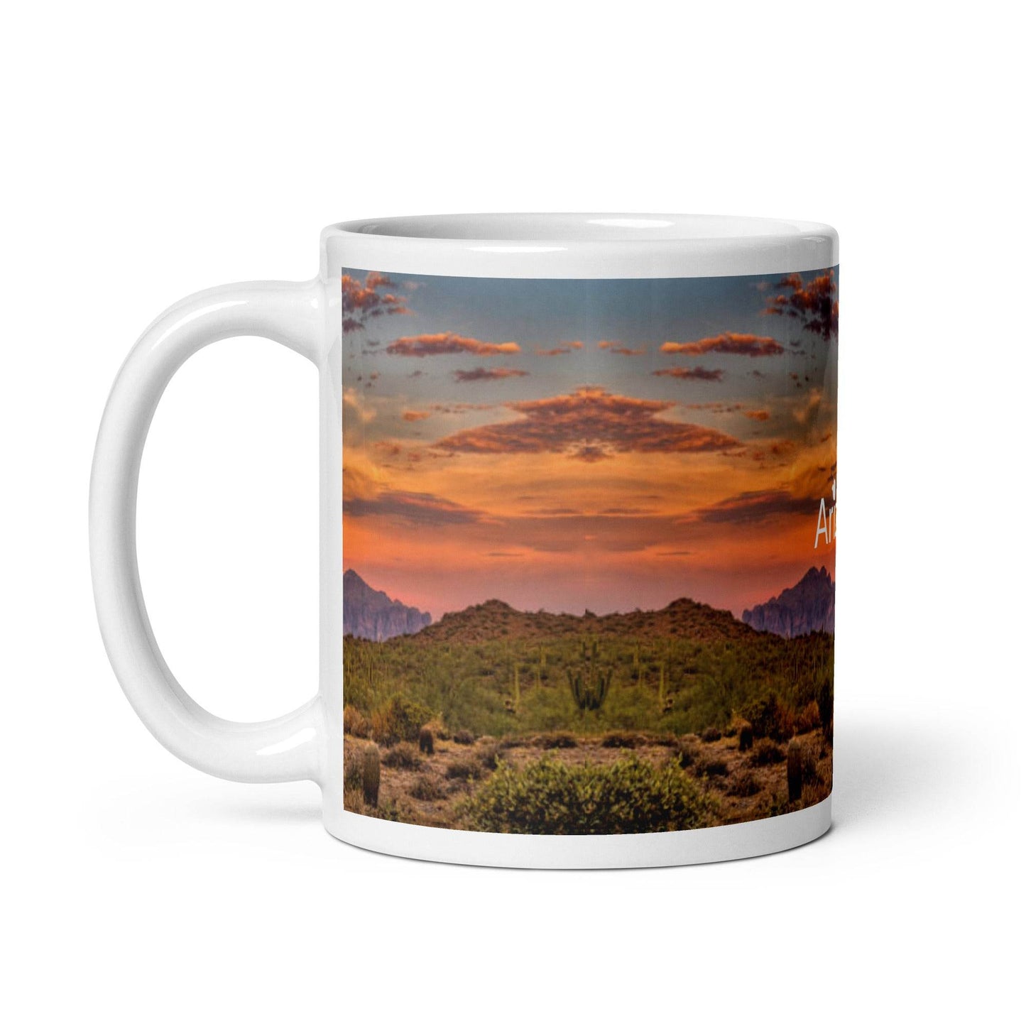 tsgabrielle • Arizona - Cactus • Glossy Mug • 11 oz - tsgabrielle