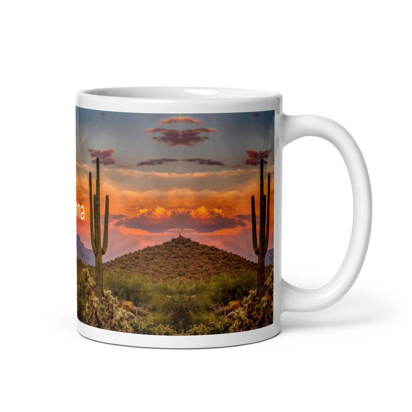 tsgabrielle • Arizona - Cactus • Glossy Mug • 11 oz - tsgabrielle