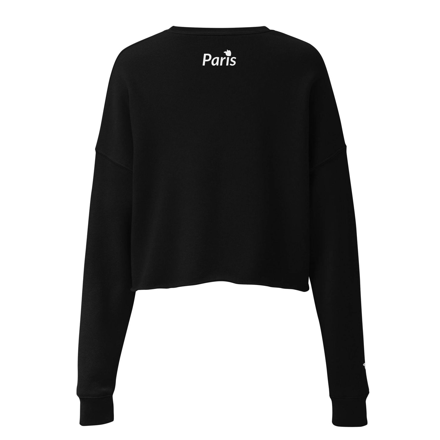 tsgabrielle • Trans / Women's • Paris • Crop Sweatshirt • Black - tsgabrielle