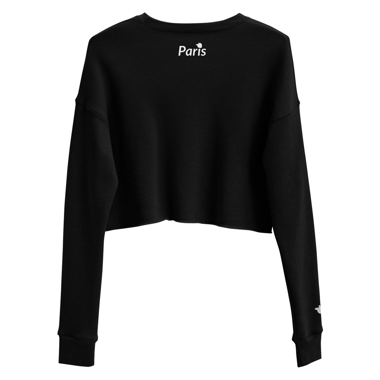 tsgabrielle • Trans / Women's • Paris • Crop Sweatshirt • Black - tsgabrielle