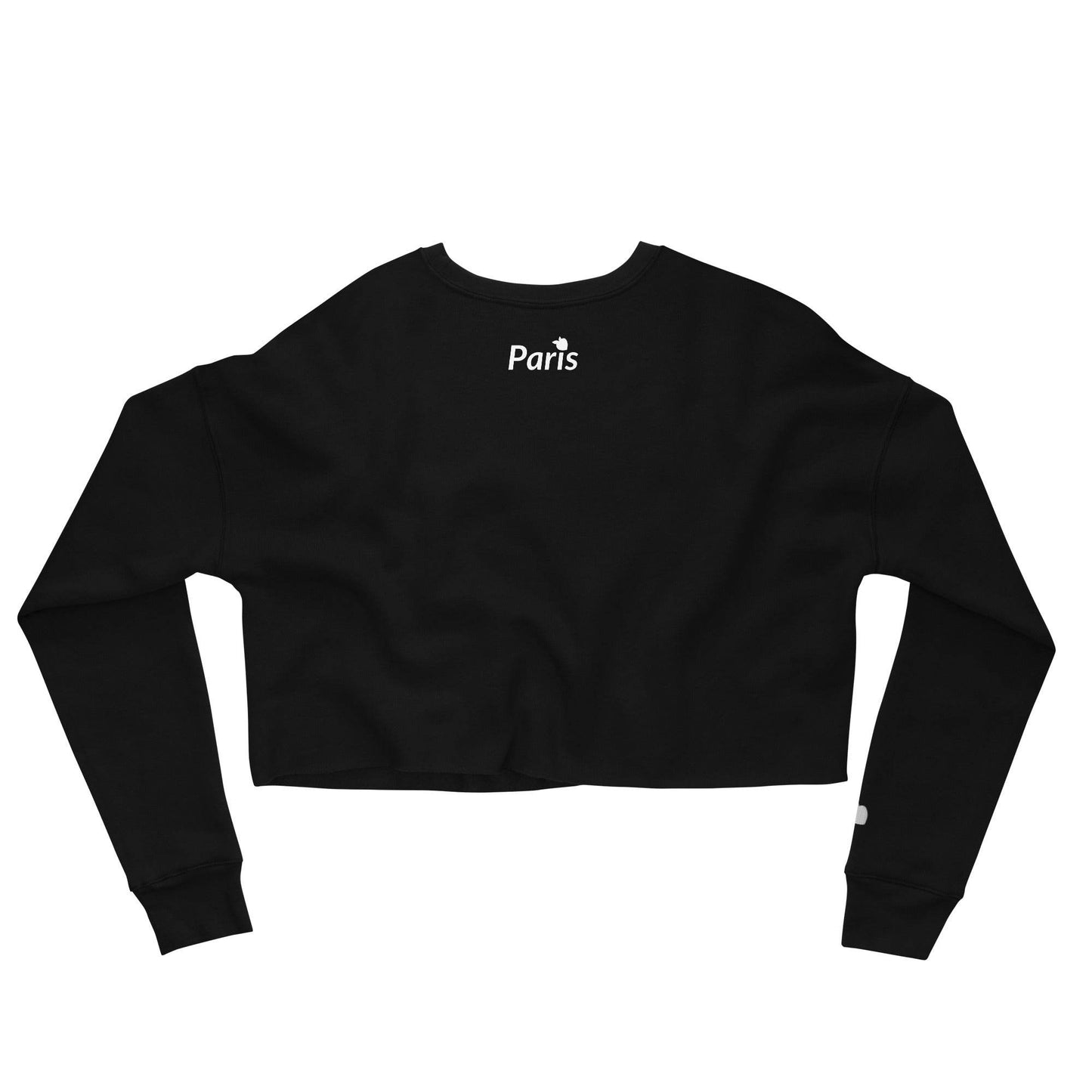 tsgabrielle • Trans / Women's • Paris • Crop Sweatshirt • Black - tsgabrielle