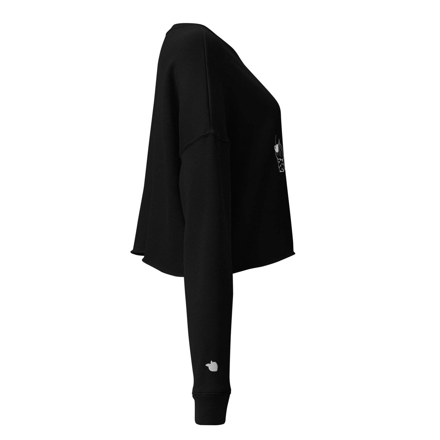 tsgabrielle • Trans / Women's • Paris • Crop Sweatshirt • Black - tsgabrielle