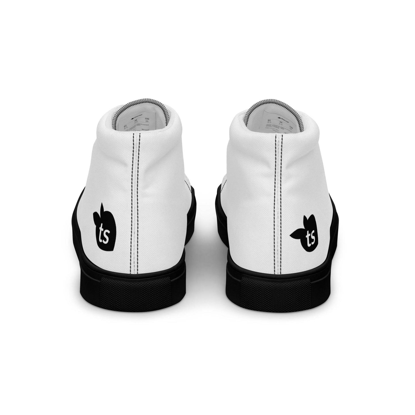 tsgabrielle • Trans / Women’s • High Top Canvas Shoes • Black Peach - tsgabrielle