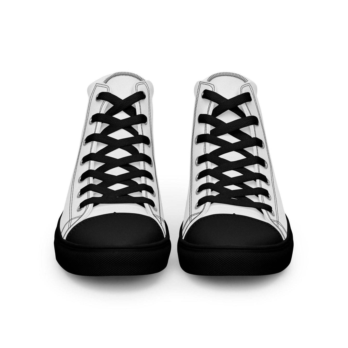 tsgabrielle • Trans / Women’s • High Top Canvas Shoes • Black Peach - tsgabrielle