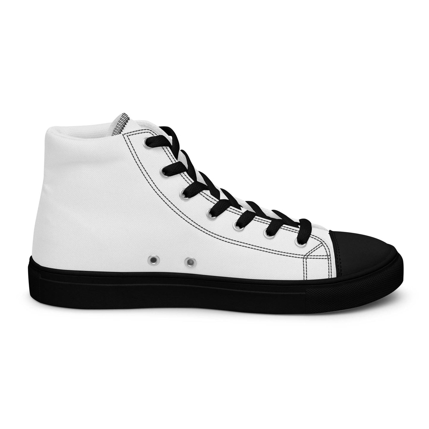 tsgabrielle • Trans / Women’s • High Top Canvas Shoes • Black Peach - tsgabrielle