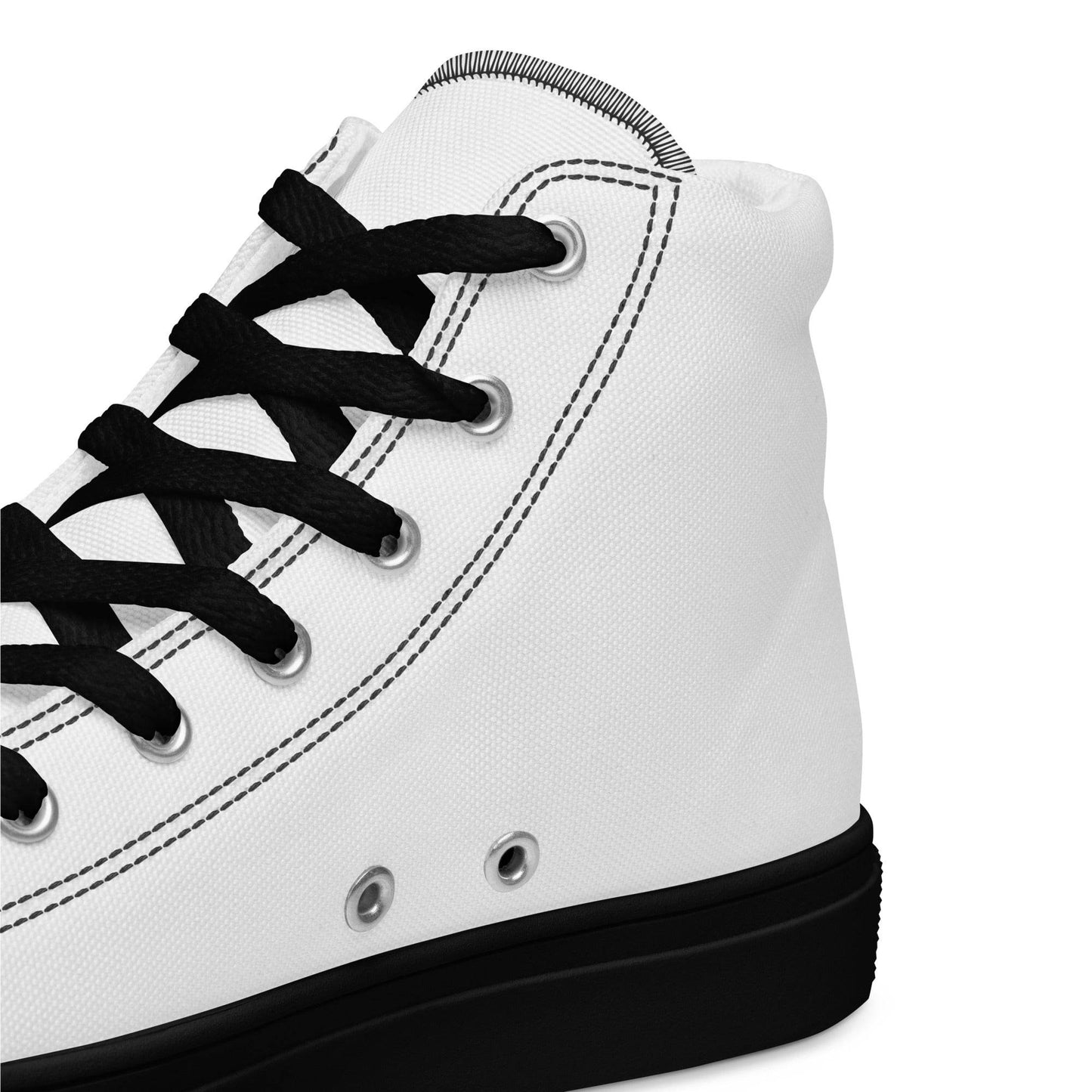 tsgabrielle • Trans / Women’s • High Top Canvas Shoes • Black Peach - tsgabrielle