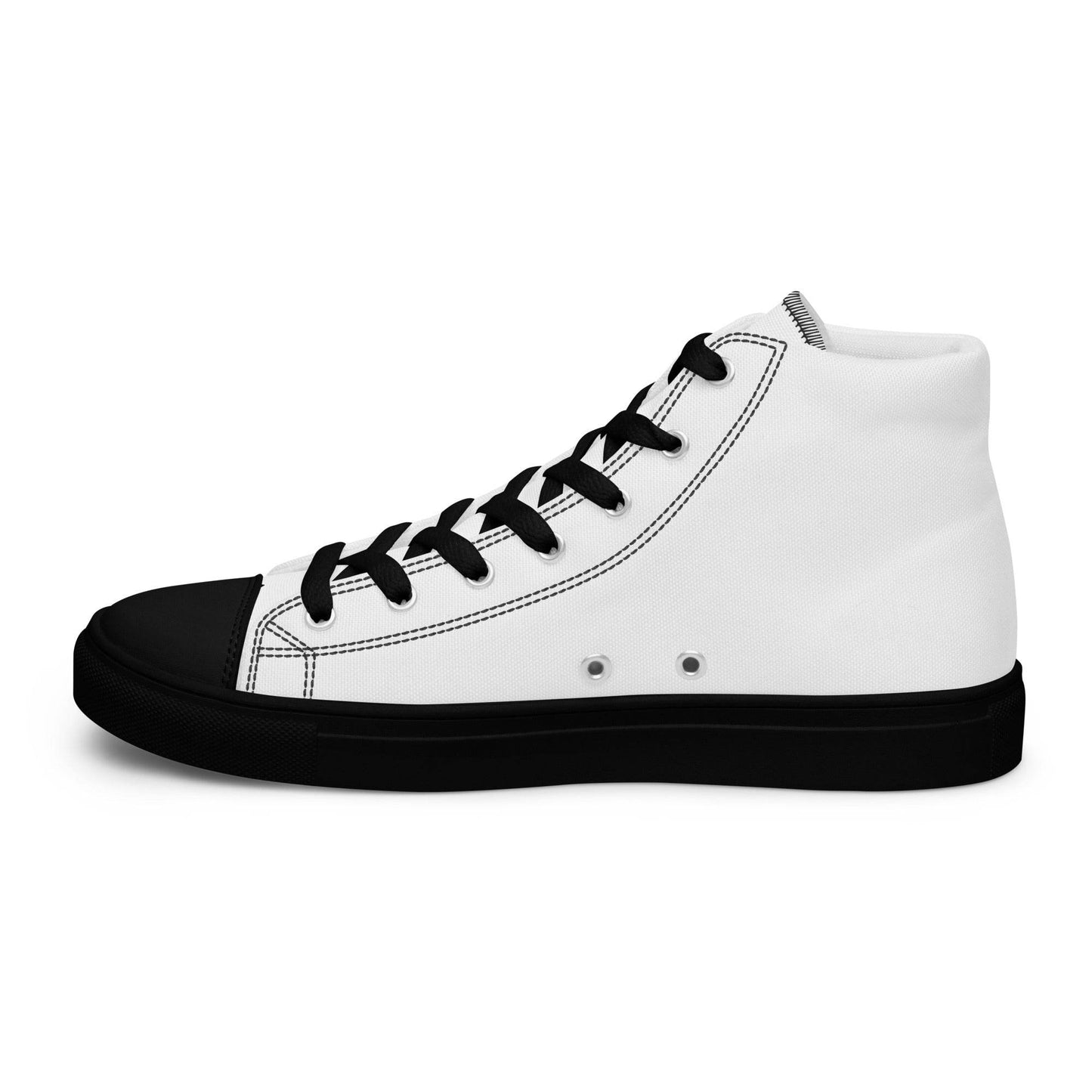 tsgabrielle • Trans / Women’s • High Top Canvas Shoes • Black Peach - tsgabrielle