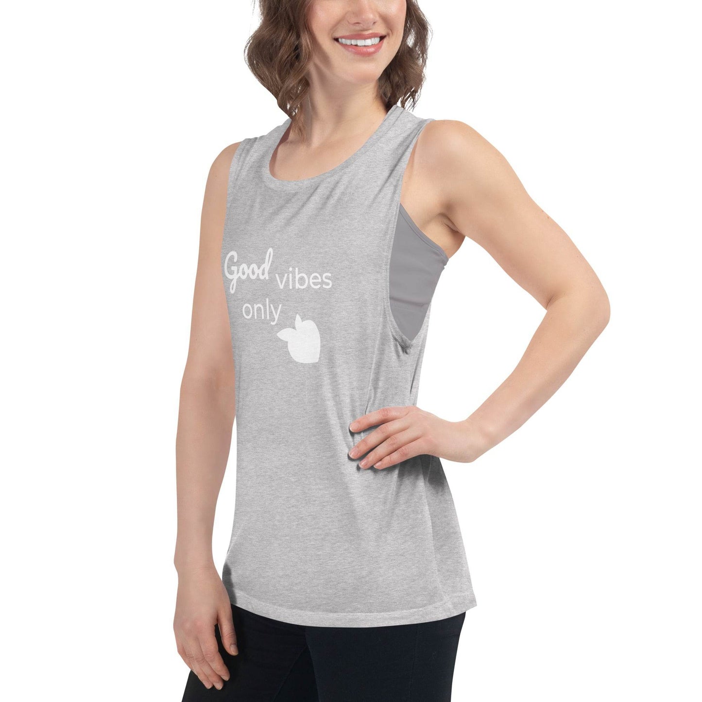 tsgabrielle • Trans / Women's • Good Vibes Only • Muscle Tank • 5 Colors - tsgabrielle