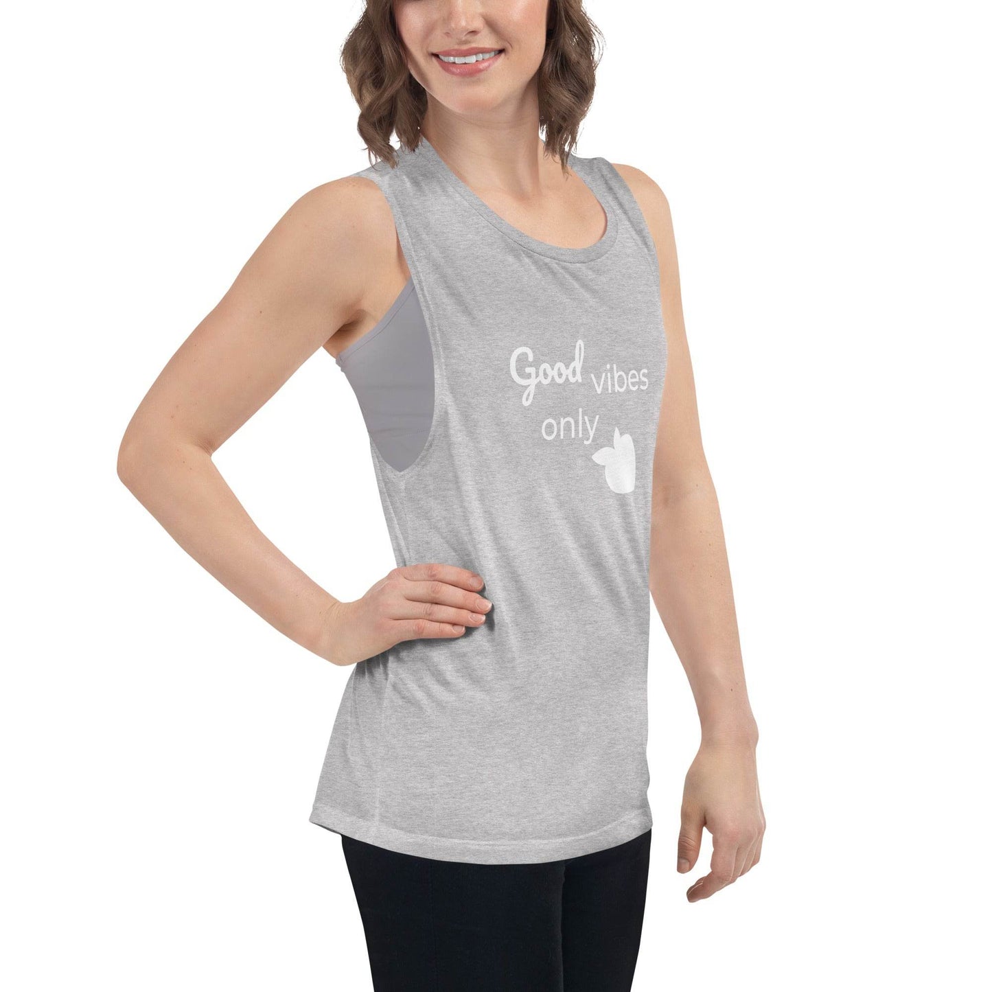 tsgabrielle • Trans / Women's • Good Vibes Only • Muscle Tank • 5 Colors - tsgabrielle