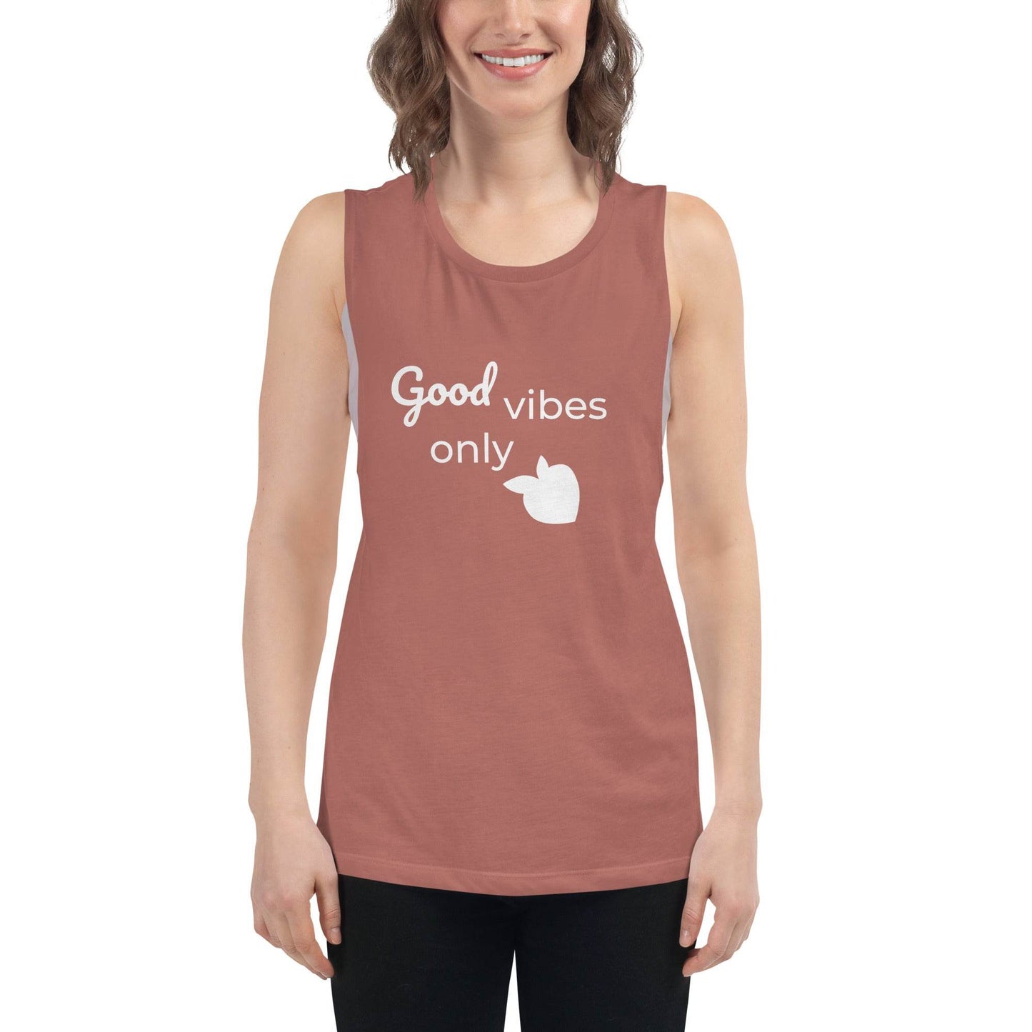 tsgabrielle • Trans / Women's • Good Vibes Only • Muscle Tank • 5 Colors - tsgabrielle