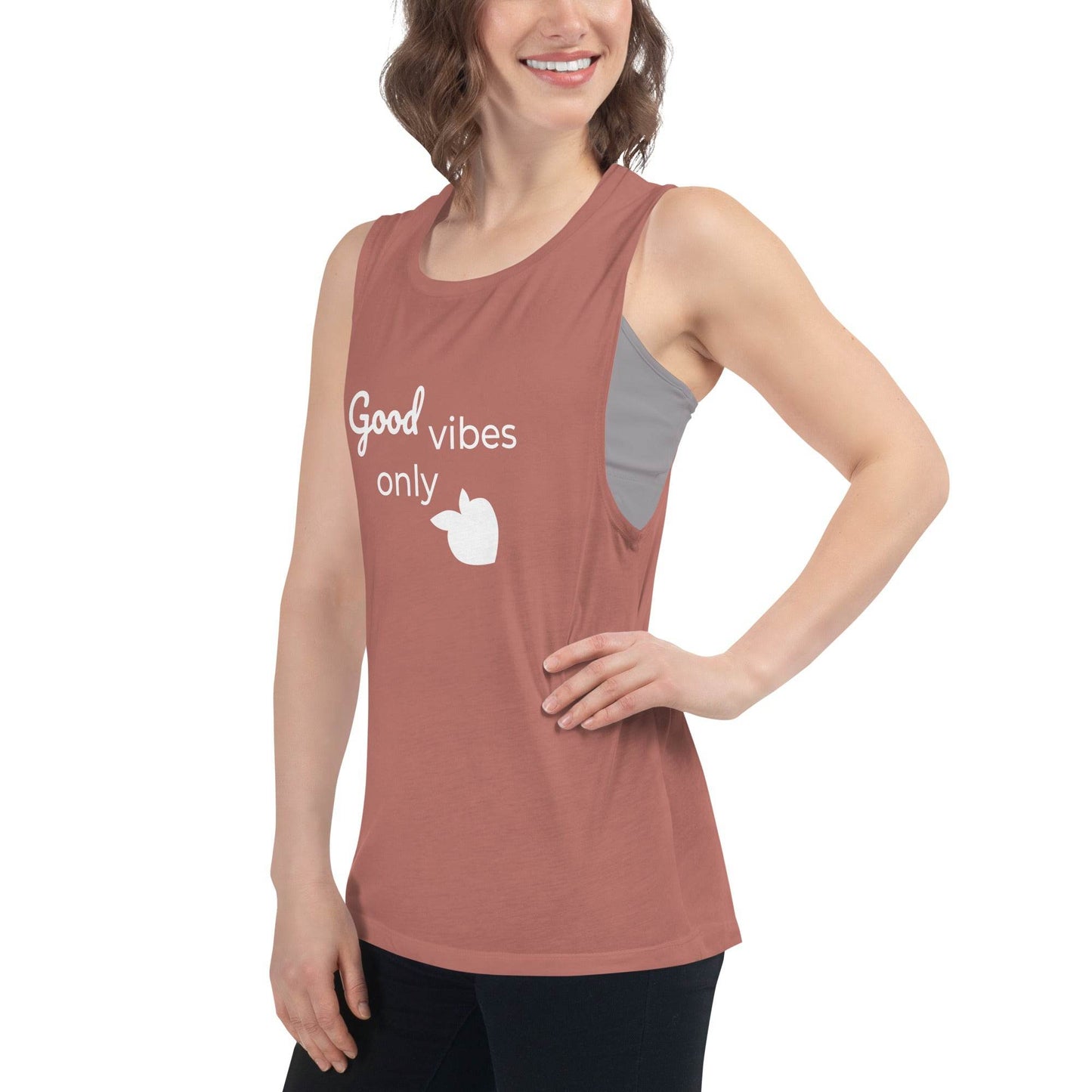 tsgabrielle • Trans / Women's • Good Vibes Only • Muscle Tank • 5 Colors - tsgabrielle