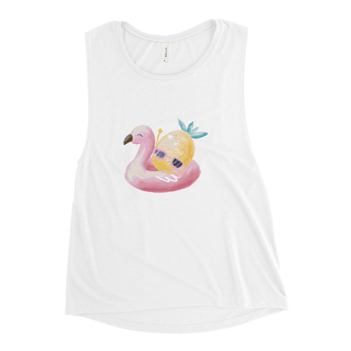tsgabrielle • Trans / Women's • Flamant Rose • Muscle Tank - tsgabrielle