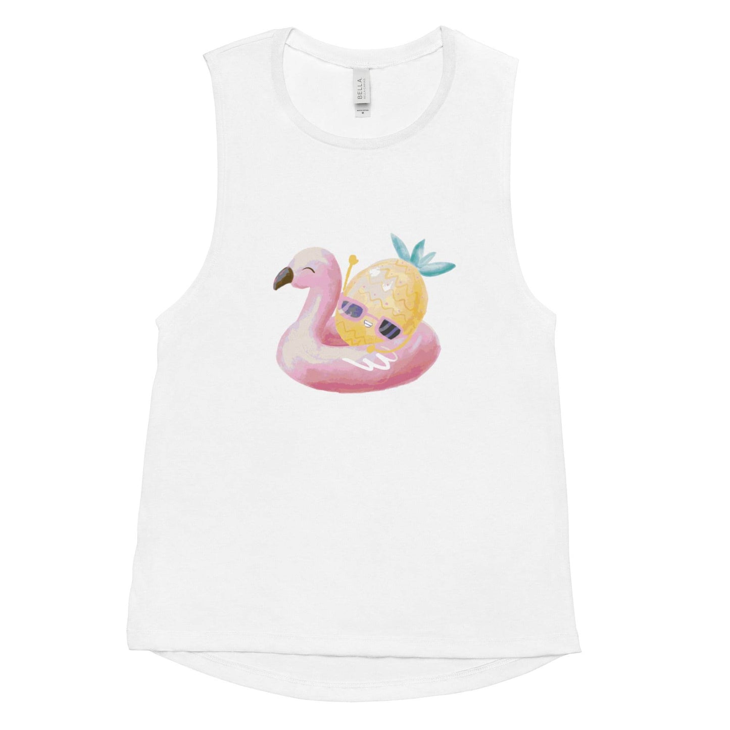 tsgabrielle • Trans / Women's • Flamant Rose • Muscle Tank - tsgabrielle