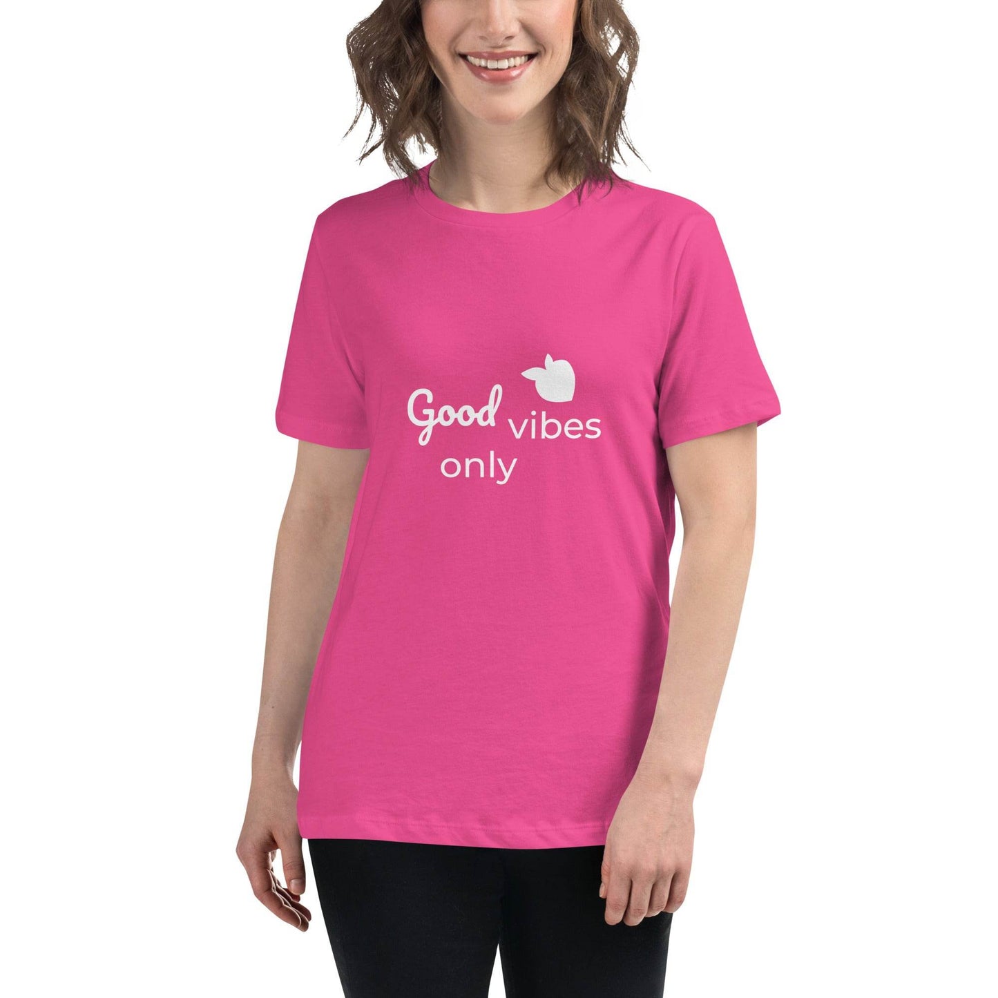 tsgabrielle • Trans / Women's • Good Vibes Only • Relaxed T-Shirt • 9 Colors • 100% Cotton - tsgabrielle