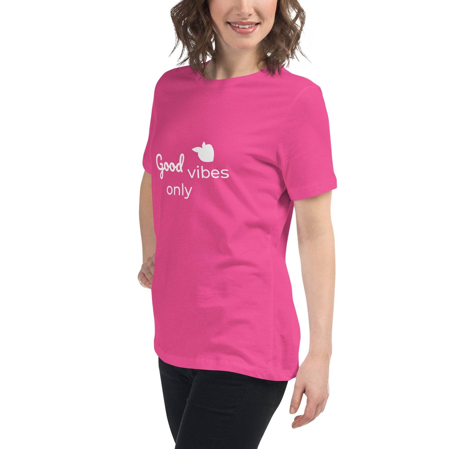 tsgabrielle • Trans / Women's • Good Vibes Only • Relaxed T-Shirt • 9 Colors • 100% Cotton - tsgabrielle