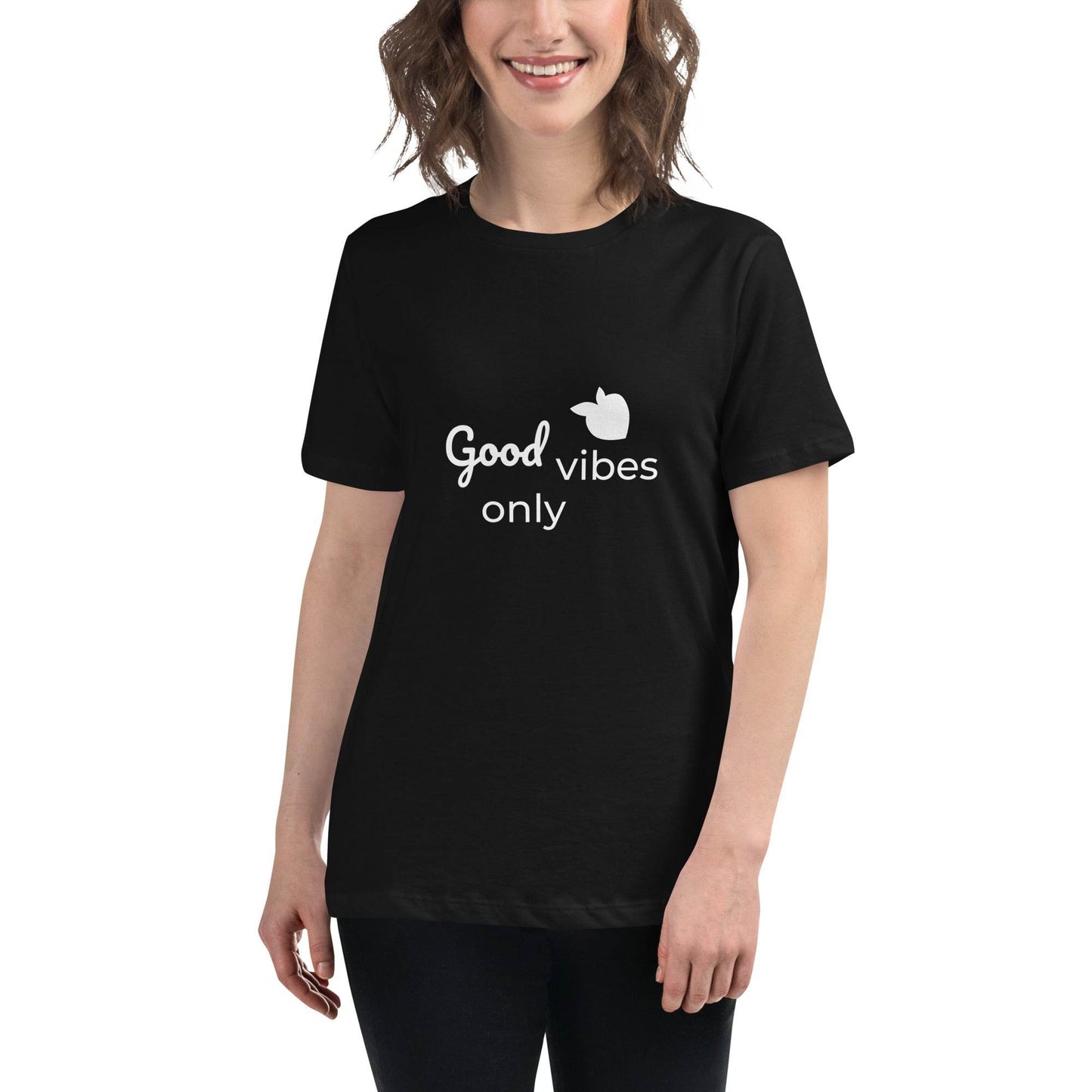 tsgabrielle • Trans / Women's • Good Vibes Only • Relaxed T-Shirt • 9 Colors • 100% Cotton - tsgabrielle