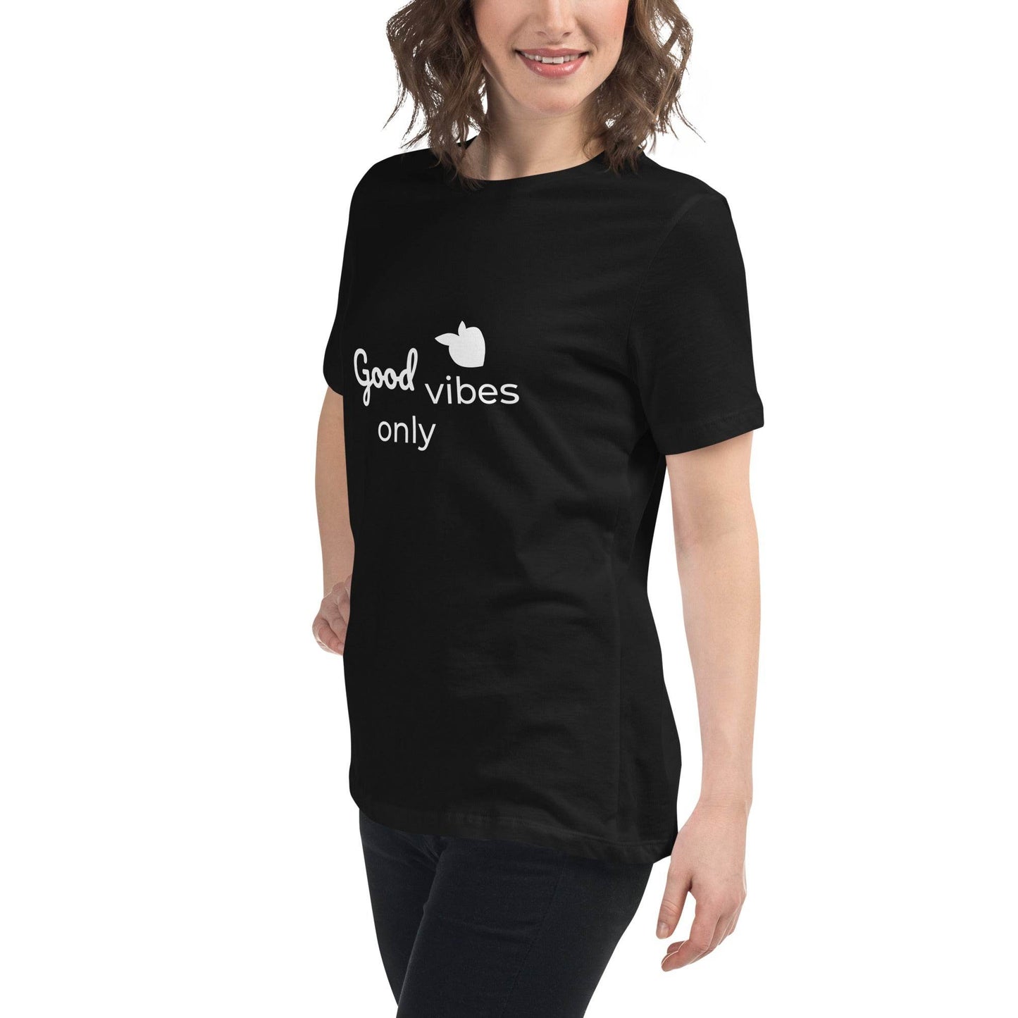 tsgabrielle • Trans / Women's • Good Vibes Only • Relaxed T-Shirt • 9 Colors • 100% Cotton - tsgabrielle