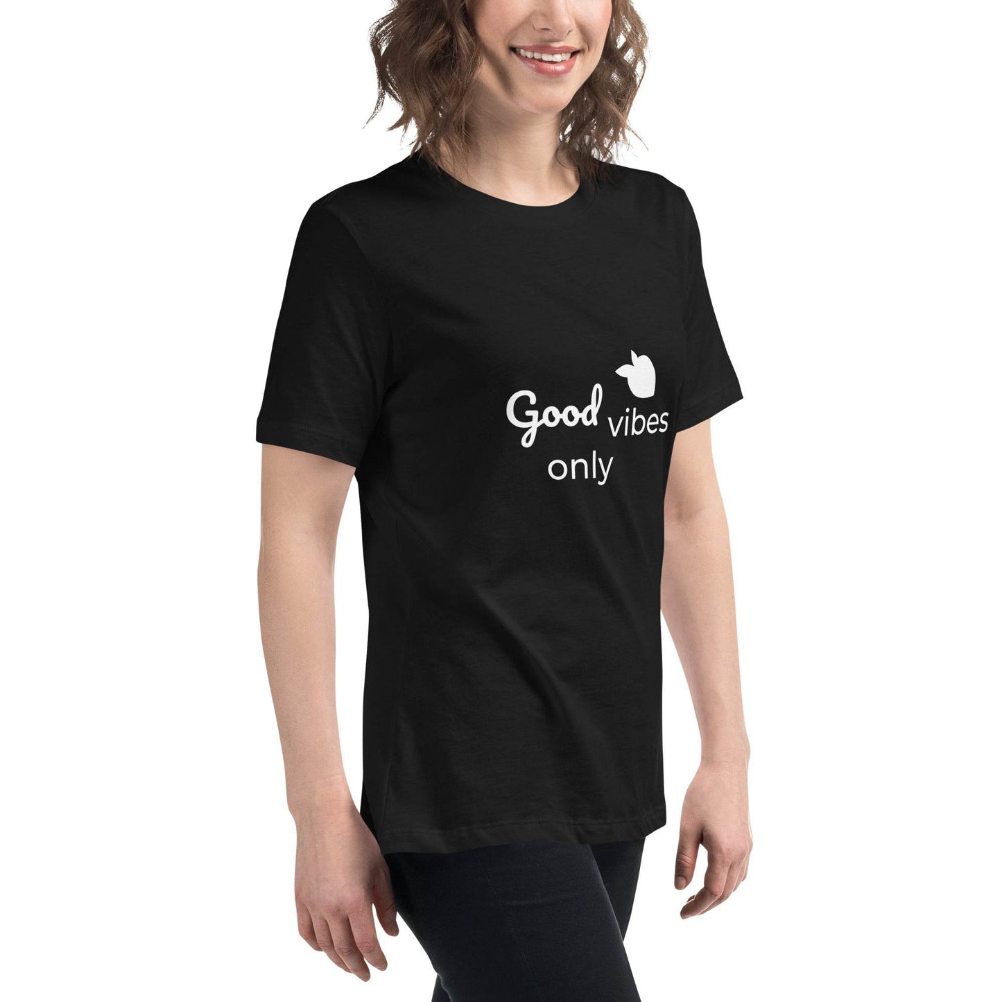 tsgabrielle • Trans / Women's • Good Vibes Only • Relaxed T-Shirt • 9 Colors • 100% Cotton - tsgabrielle