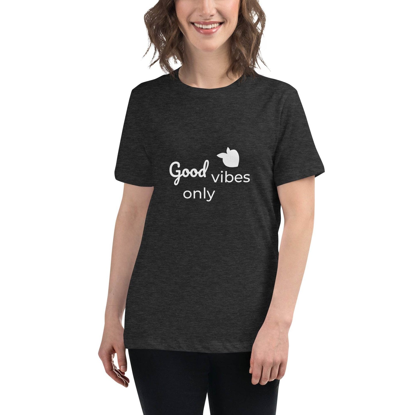 tsgabrielle • Trans / Women's • Good Vibes Only • Relaxed T-Shirt • 9 Colors • 100% Cotton - tsgabrielle