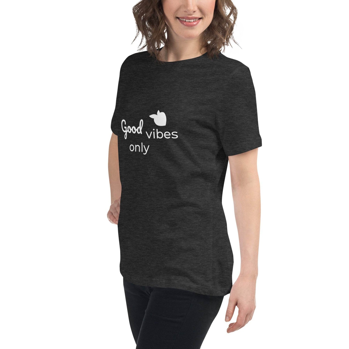 tsgabrielle • Trans / Women's • Good Vibes Only • Relaxed T-Shirt • 9 Colors • 100% Cotton - tsgabrielle