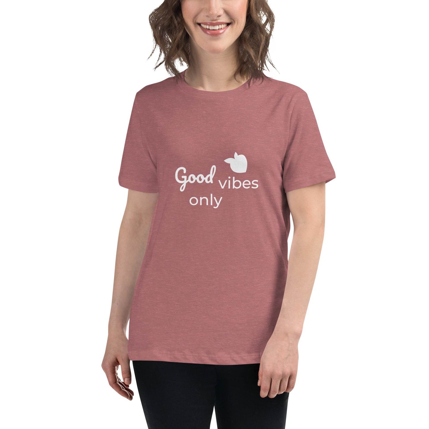 tsgabrielle • Trans / Women's • Good Vibes Only • Relaxed T-Shirt • 9 Colors • 100% Cotton - tsgabrielle