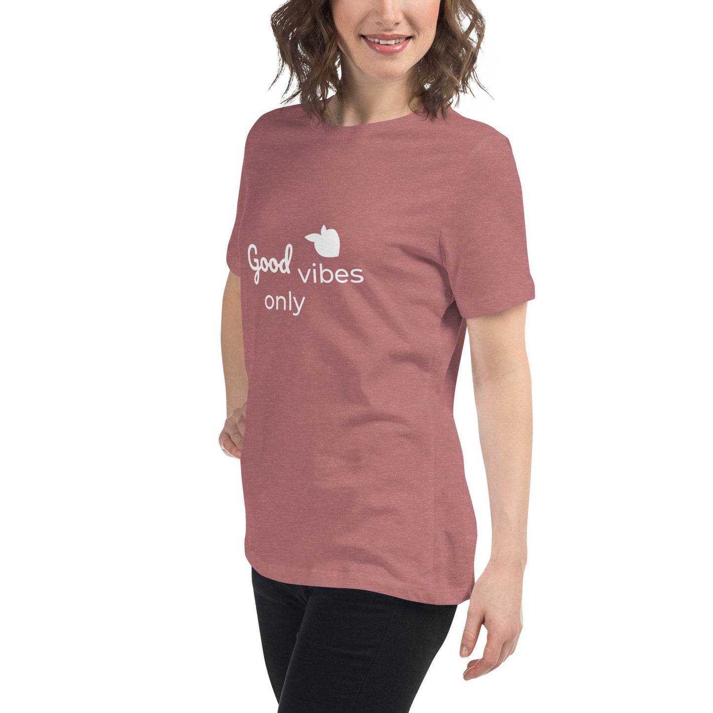 tsgabrielle • Trans / Women's • Good Vibes Only • Relaxed T-Shirt • 9 Colors • 100% Cotton - tsgabrielle