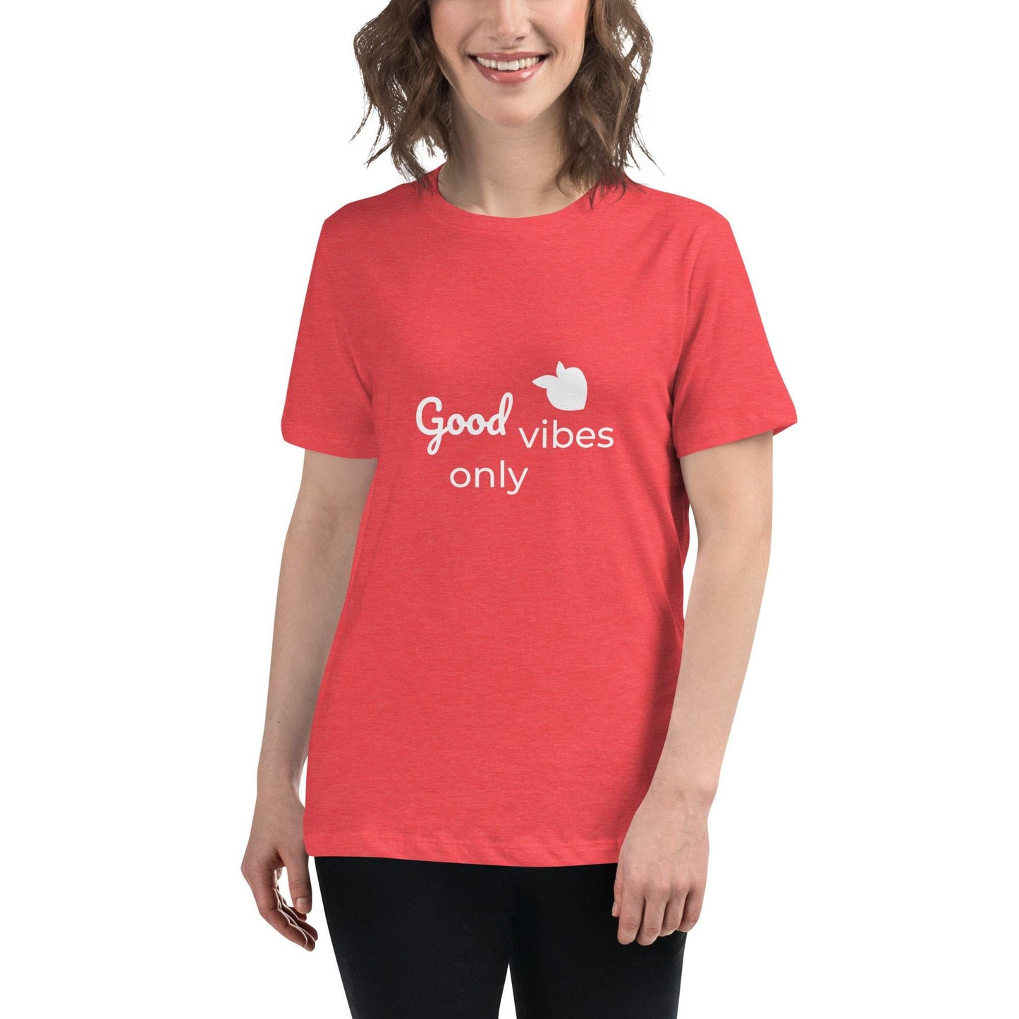 tsgabrielle • Trans / Women's • Good Vibes Only • Relaxed T-Shirt • 9 Colors • 100% Cotton - tsgabrielle