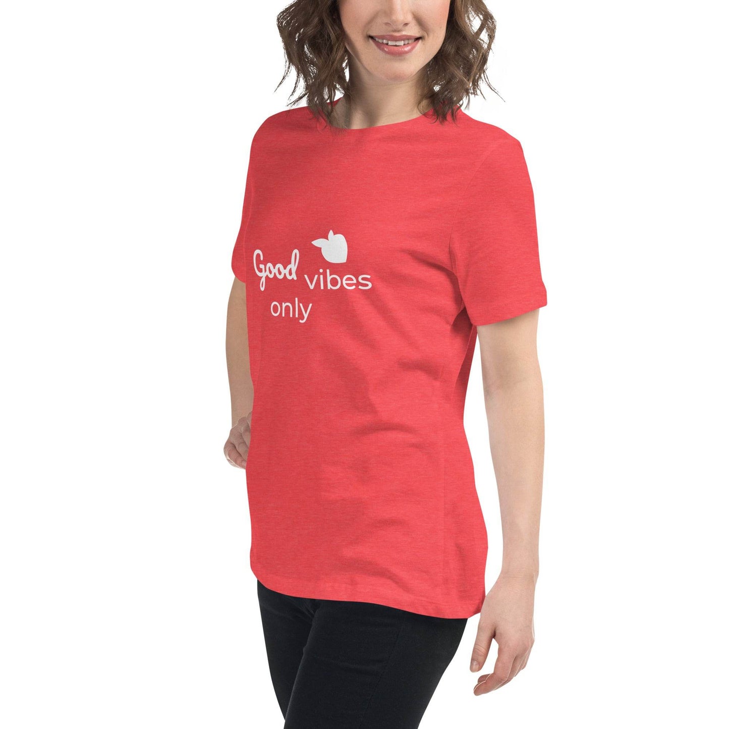 tsgabrielle • Trans / Women's • Good Vibes Only • Relaxed T-Shirt • 9 Colors • 100% Cotton - tsgabrielle