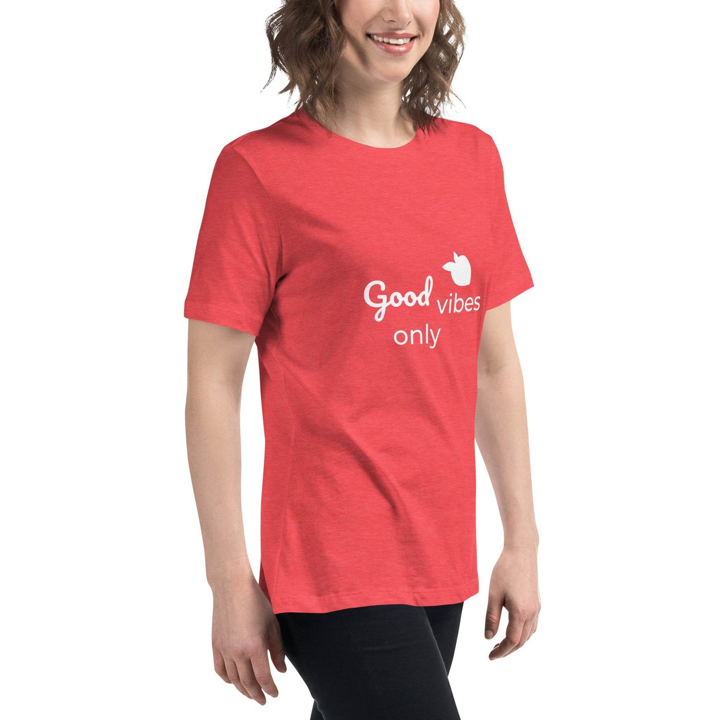 tsgabrielle • Trans / Women's • Good Vibes Only • Relaxed T-Shirt • 9 Colors • 100% Cotton - tsgabrielle